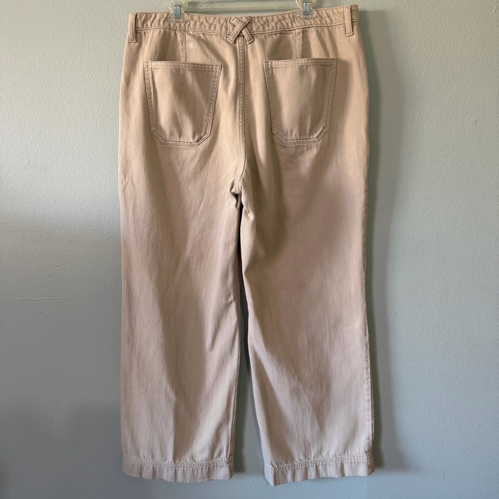 Universal Thread Khaki Tan High Rise Wide Leg Jeans Size 16 - Picture 4 of 7